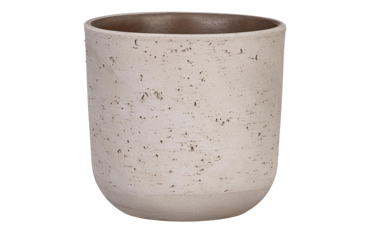 scheurich, Blumentopf Basalto 12.9 cm, Grau