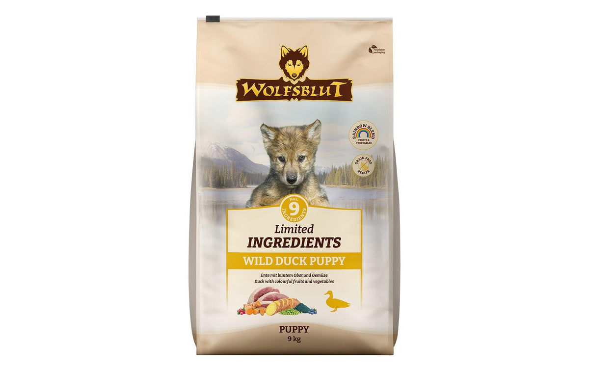 Wolfsblut Limited Puppy Wild Duck 9kg