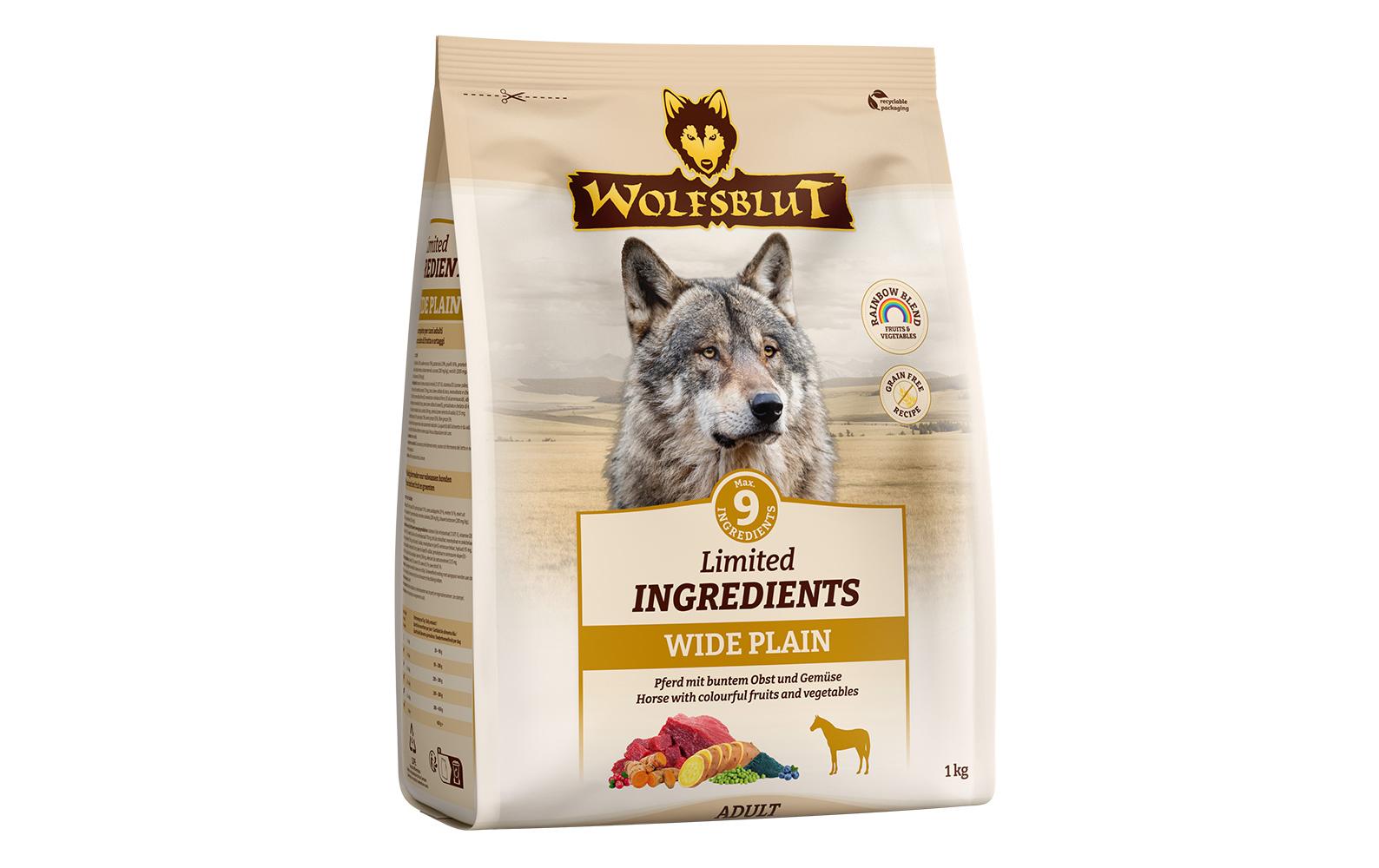 Wolfsblut Limited Adult Wide Plain 1kg