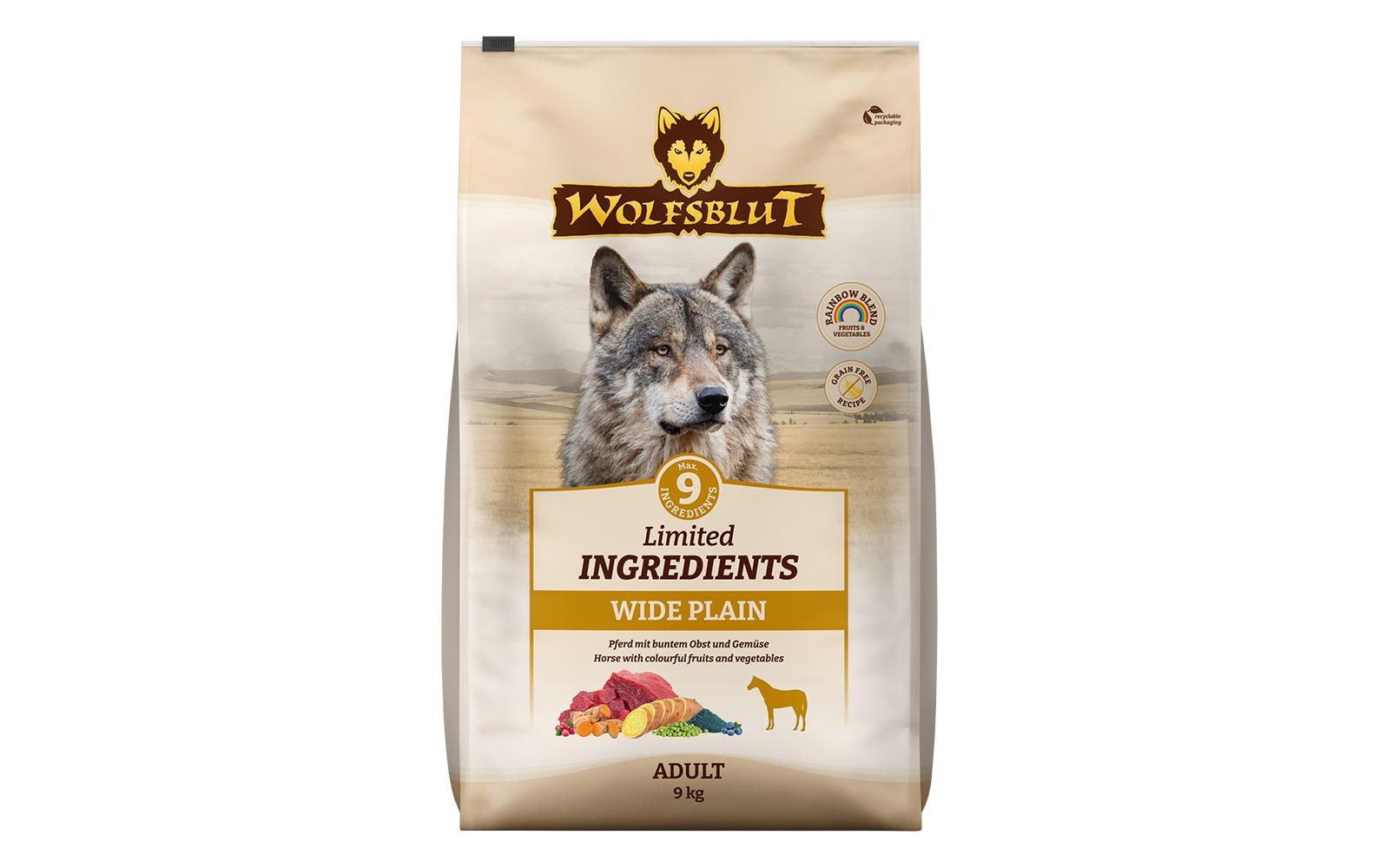 Wolfsblut Limited Adult Wide Plain 9kg