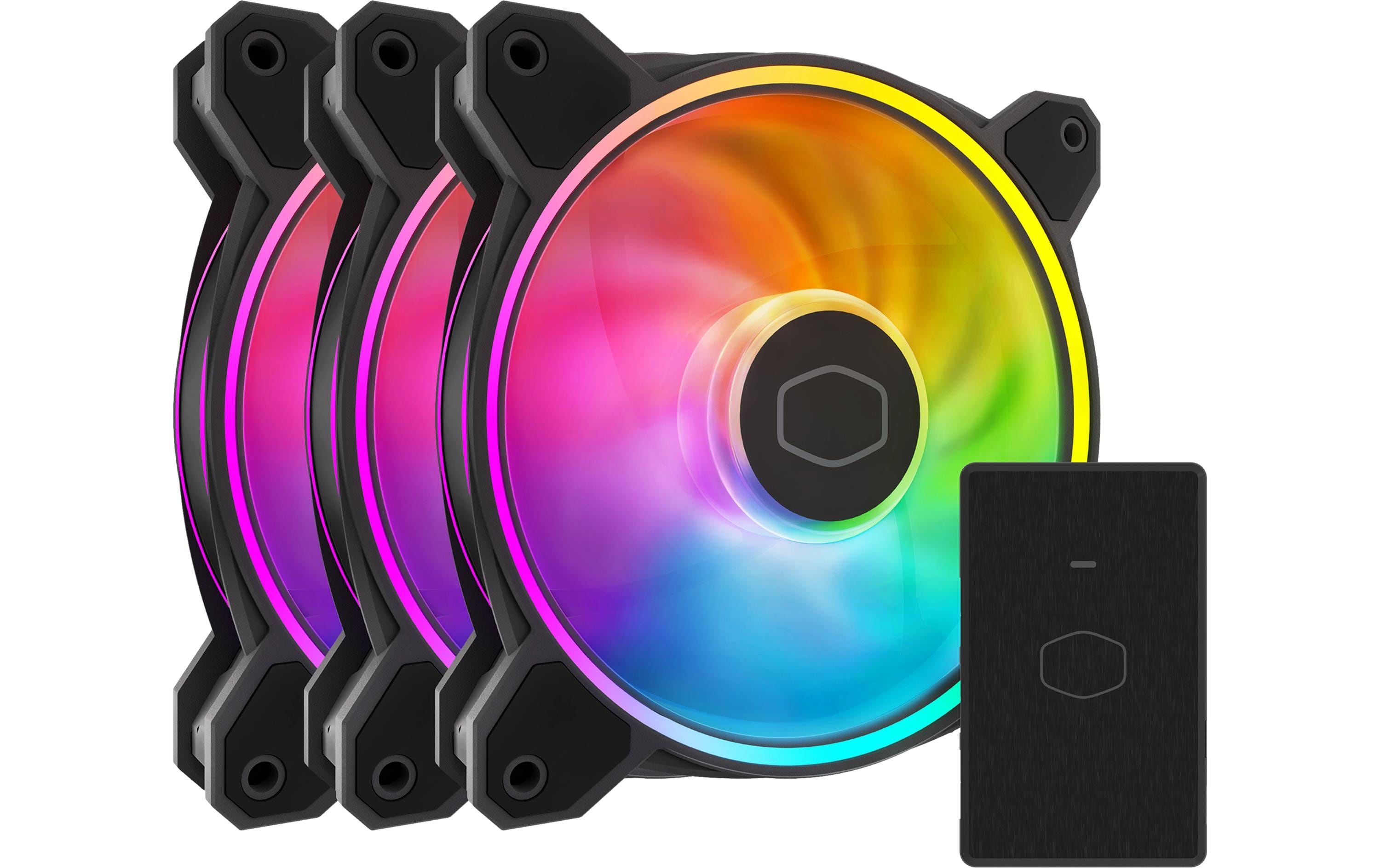 Gehäuselüfter Cooler Master MF 120 HALO 3er