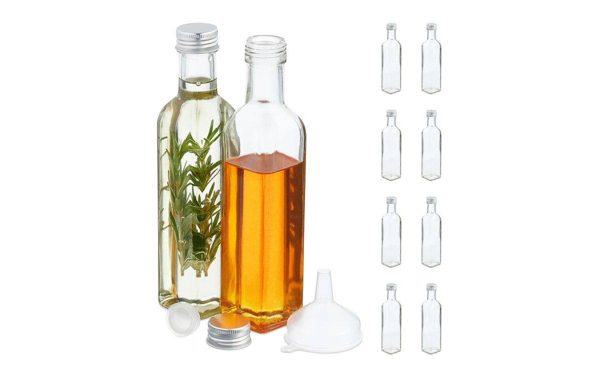 relaxdays Einmachflaschen 250ml