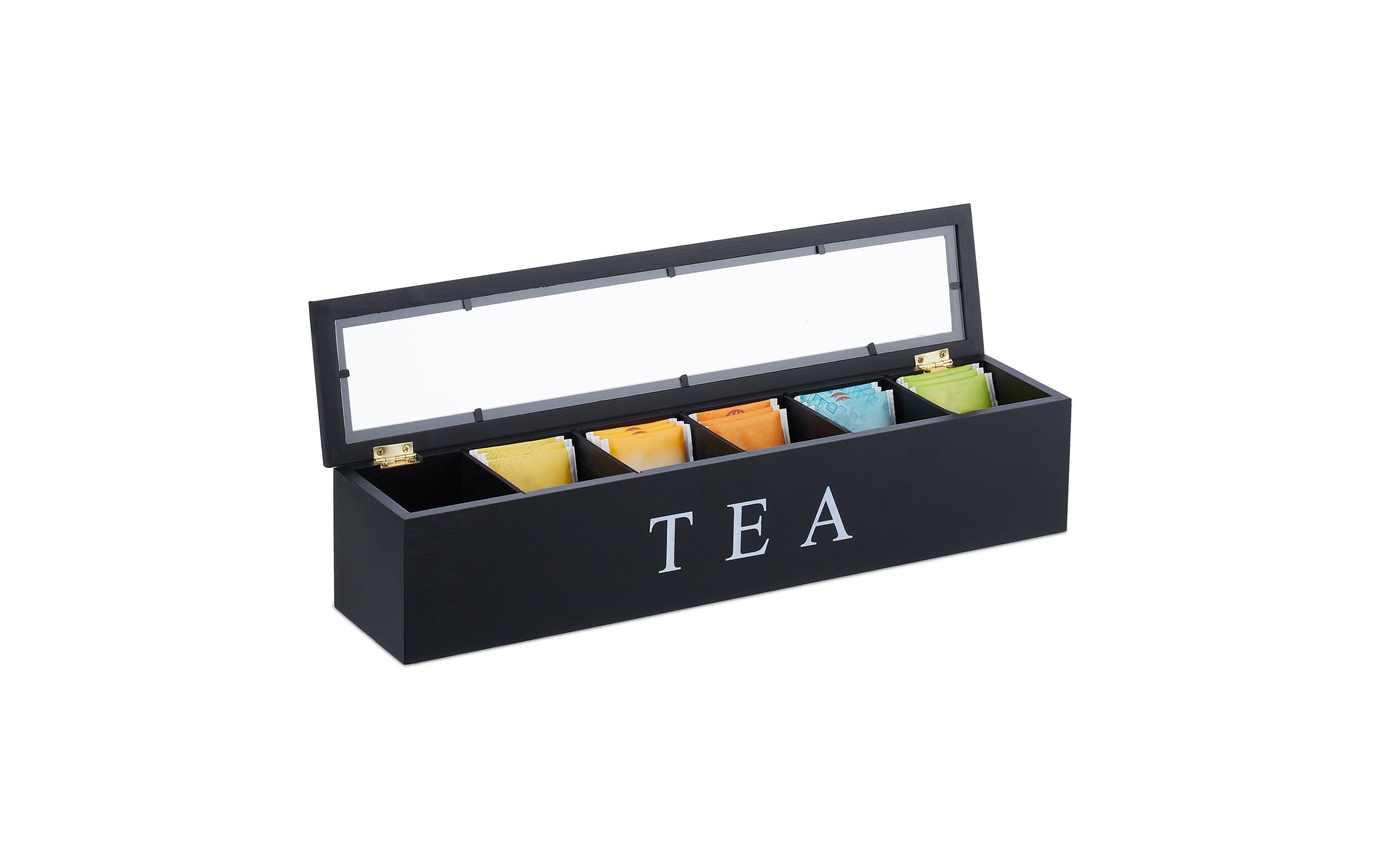 relaxdays Teebeutel-Box