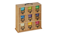 relaxdays Teebeutel-Box