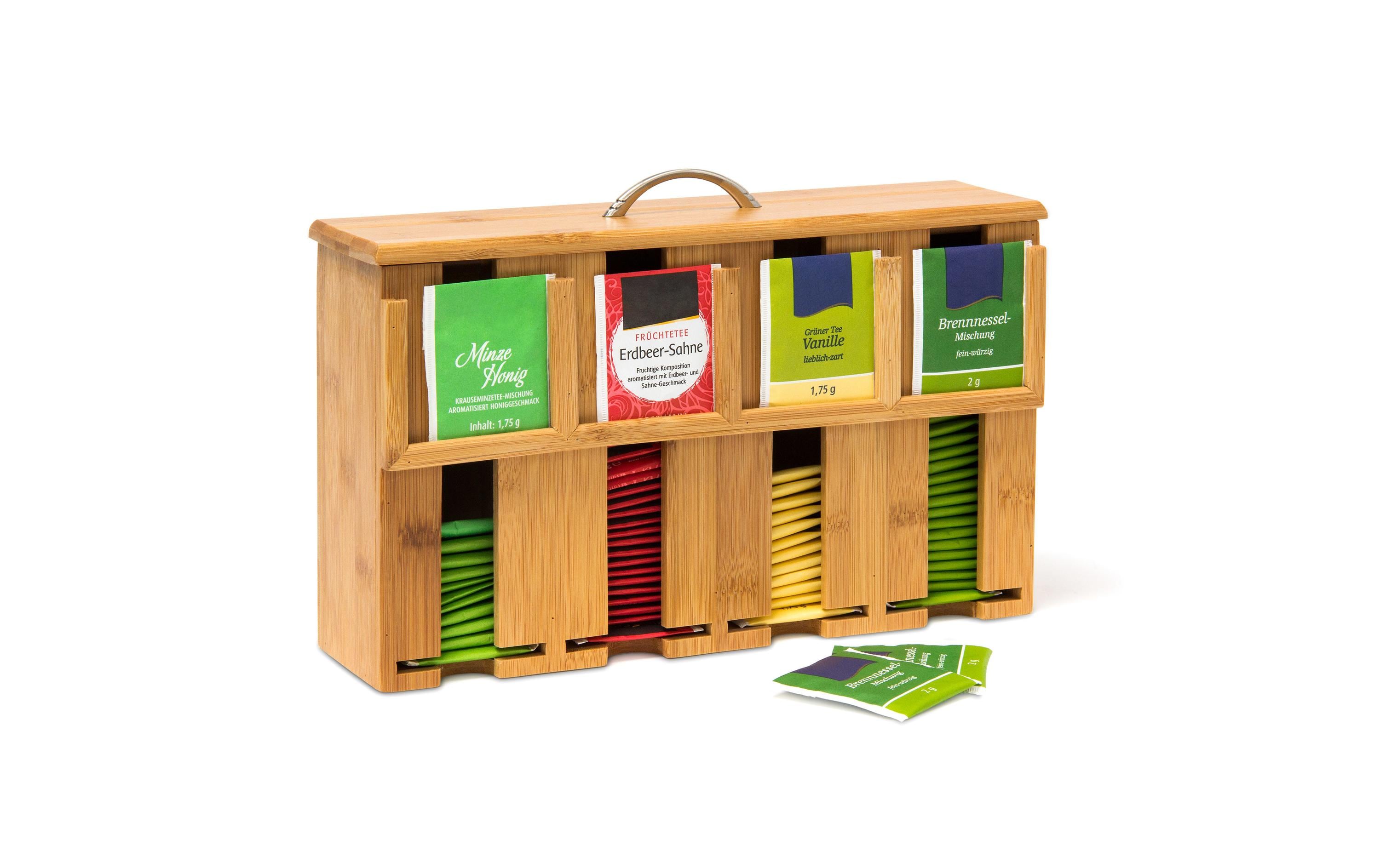 relaxdays Teebeutel-Box