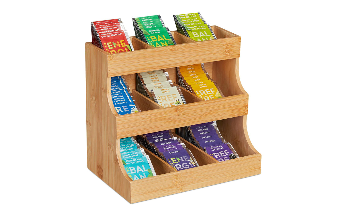 relaxdays Teebeutel-Box