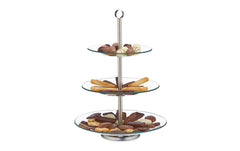 relaxdays Etagere 3-Stufen rund