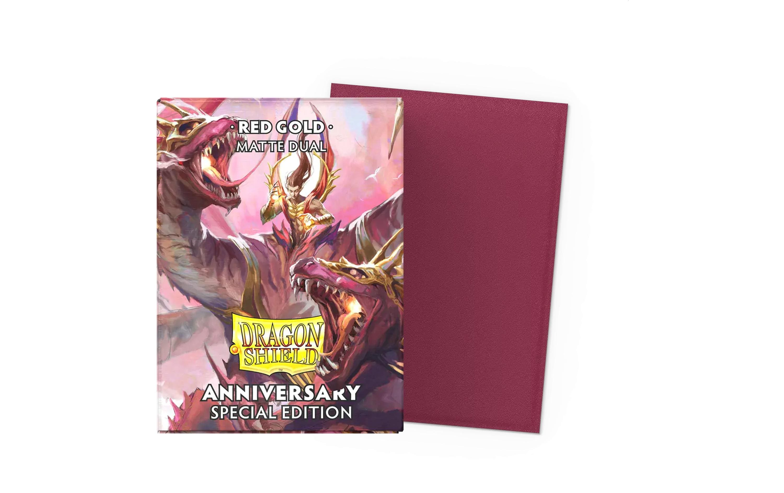Dragon Shield, Kartenhülle Dual Matte – Red