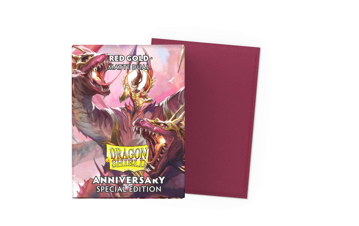 Dragon Shield, Kartenhülle Dual Matte – Red