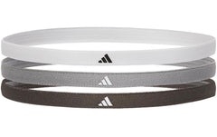 adidas, Hairbands Grau/Schwarz/Weiss