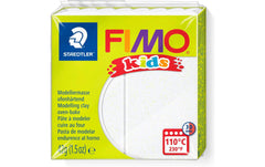 Fimo | kids Modelliermasse glitter weiss | ofenhärtend, besonders weich