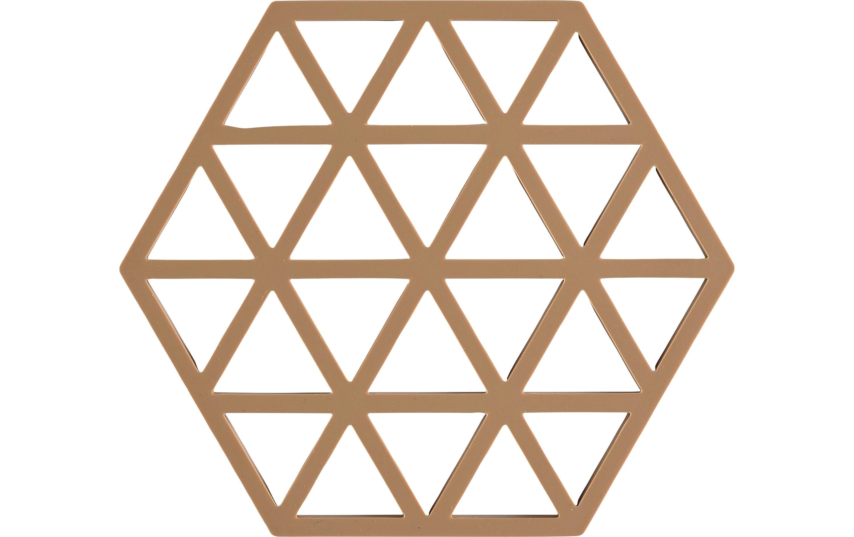 Zone Topfuntersetzer Triangles, Terracotta