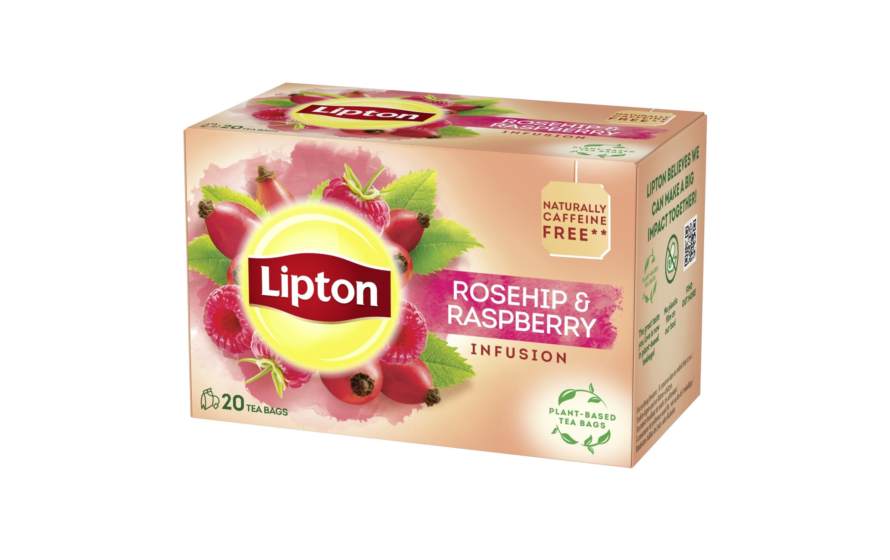 Lipton Teebeutel Roseship & Raspberry