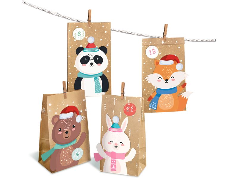 URSUS | Adventskalender-Set | Winter Friends