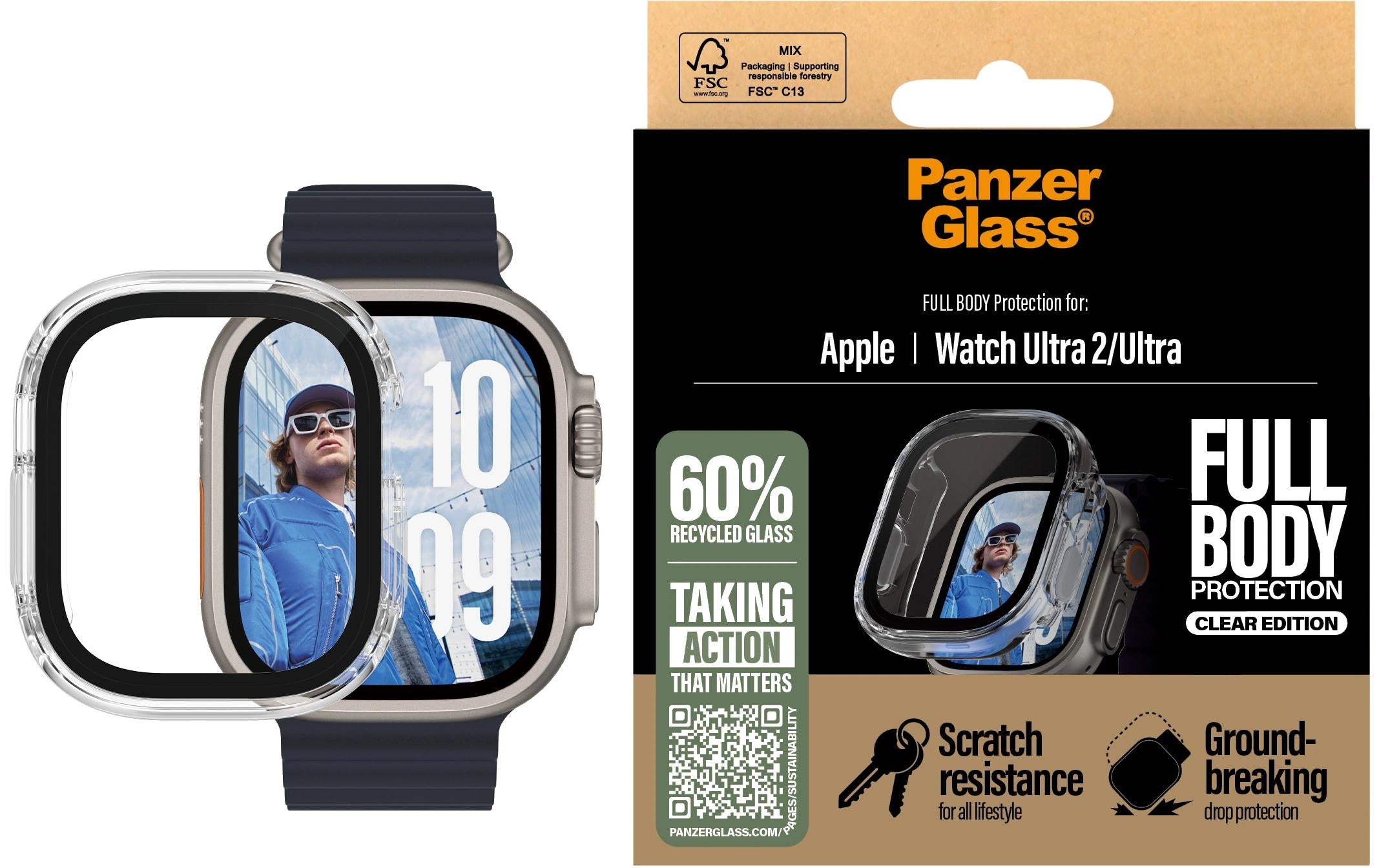 PANZERGLASS Full Body (Std), Transparent