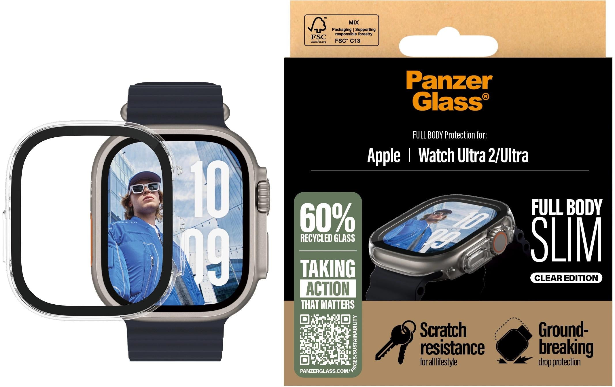 PANZERGLASS Full Body (Slim), Transparent