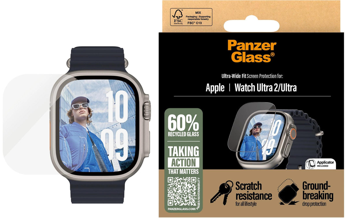 PANZERGLASS Ultra Wide Fit