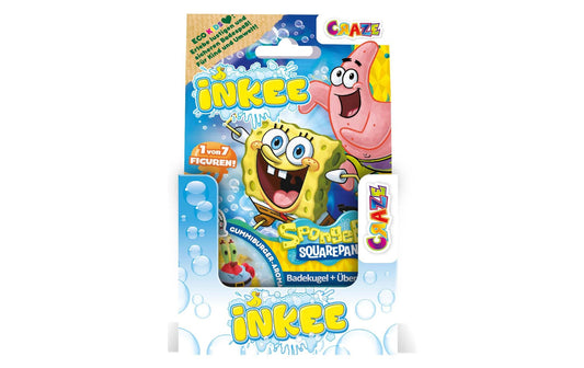 Craze | Inkee Überraschungsbadekugel SpongeBob | assortiert / Blind Bag