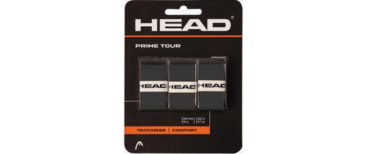 HEAD | Tennis Grip Prime Tour 3er-Pack | Overgrip, black