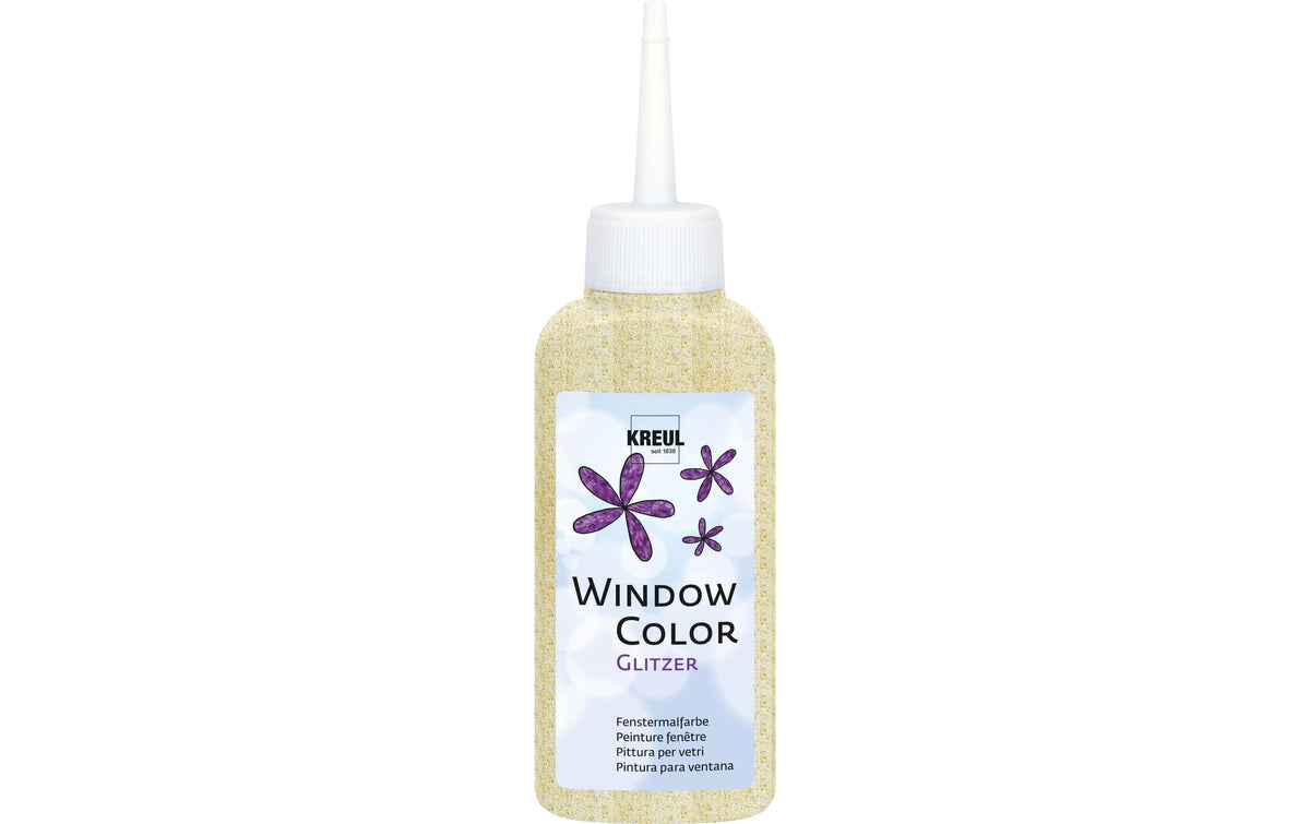 Kreul Fensterfarbe Glitzer Gold