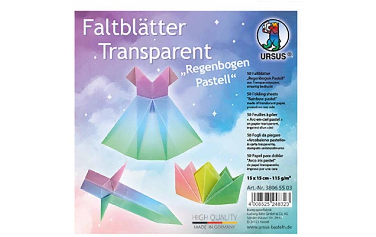 Ursus Faltblätter Origami à 50 Blatt