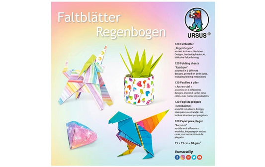 Ursus Faltblätter Origami à 120 Blatt