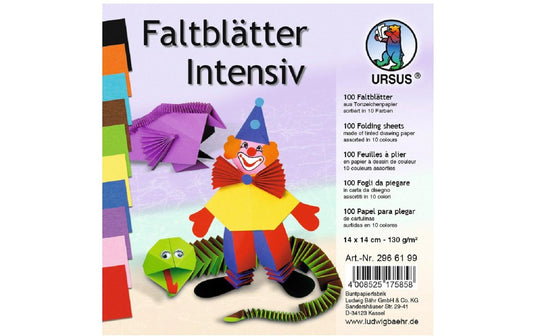 Ursus Faltblätter Origami à 100 Blatt