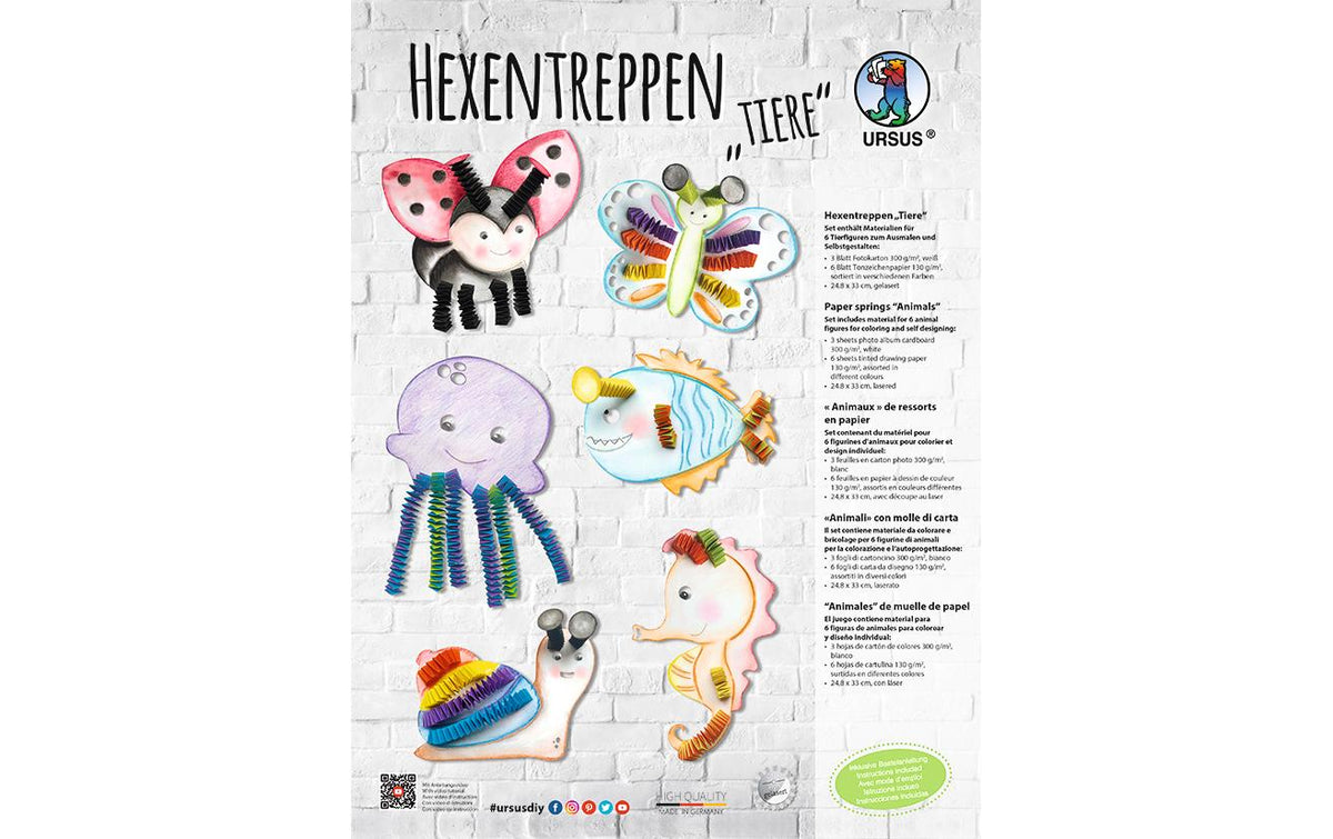 Ursus Bastelblock Hexentreppe