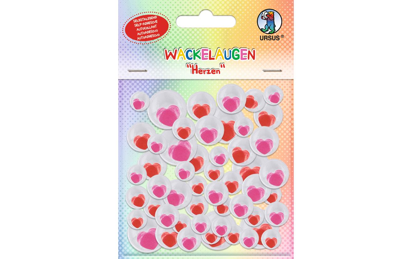 URSUS Wackelaugen Herzen