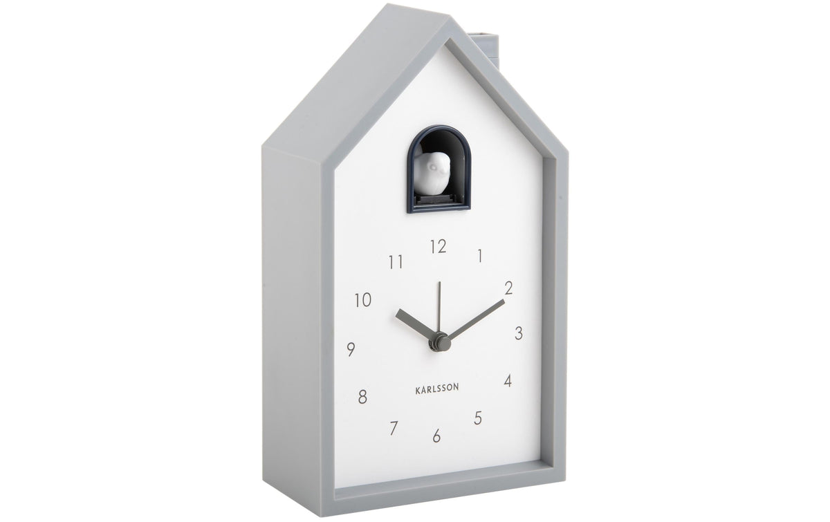 KARLSSON, Kuckuck-Wecker Mouse grey