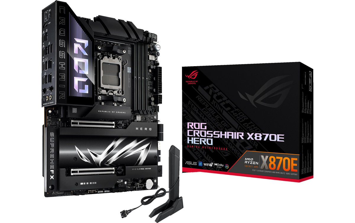 ASUS CROSSHAIR X870E HERO, ATX, AM5