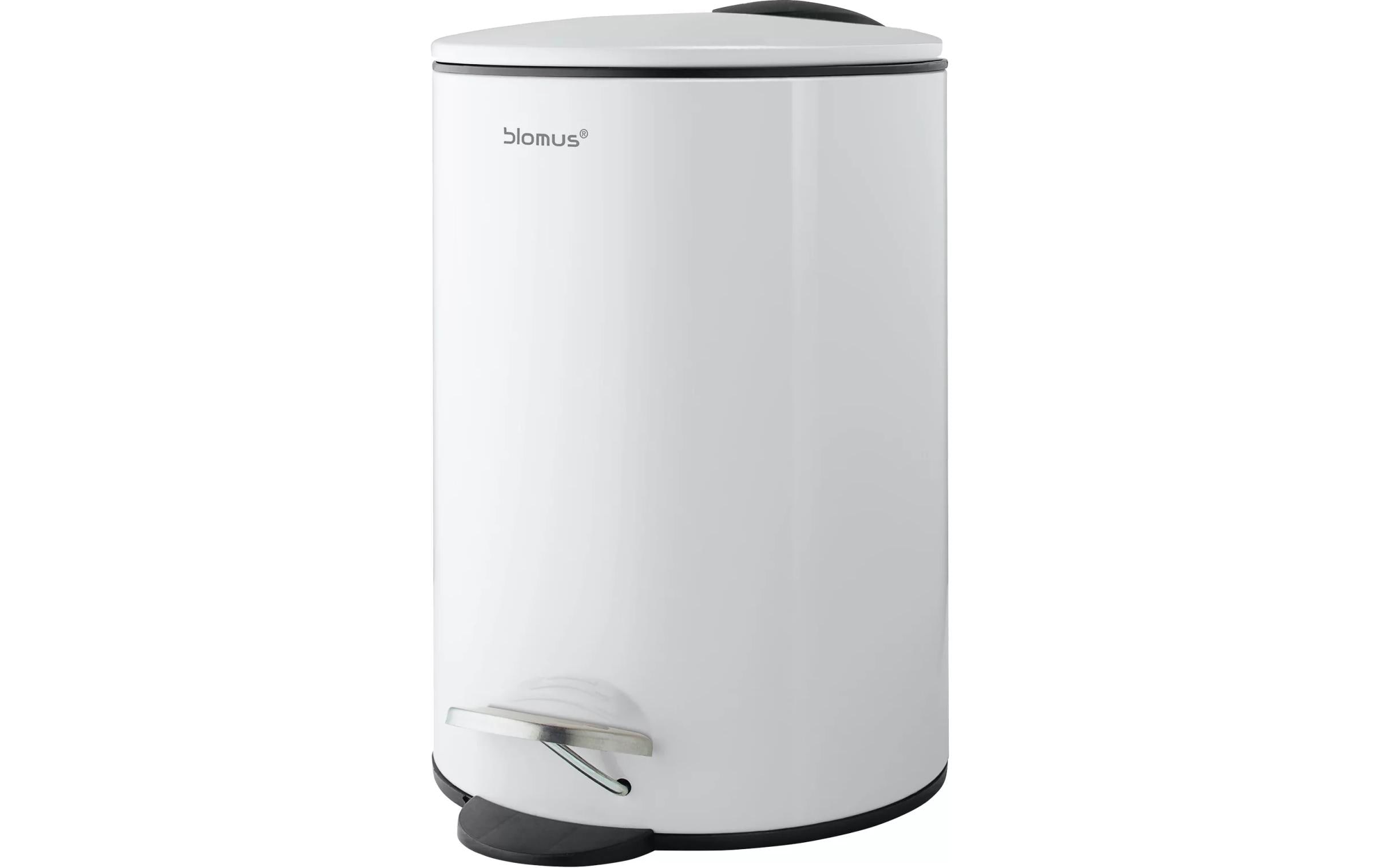 Blomus, Treteimer Tubo 3 l, Weiss