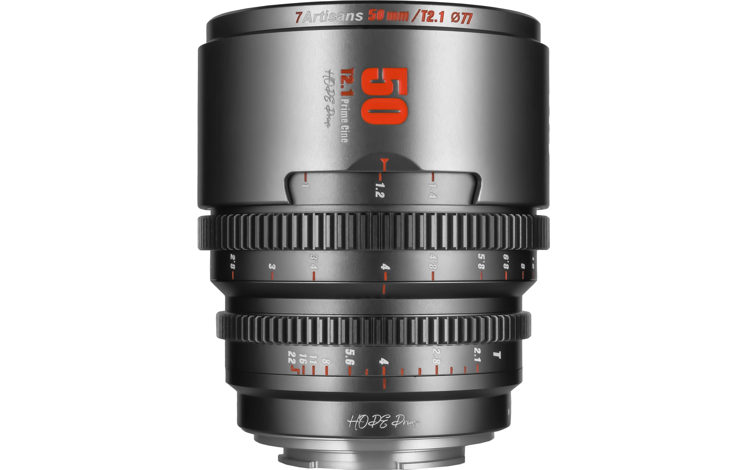 7Artisans 50T21TG-E 50mm T2.1