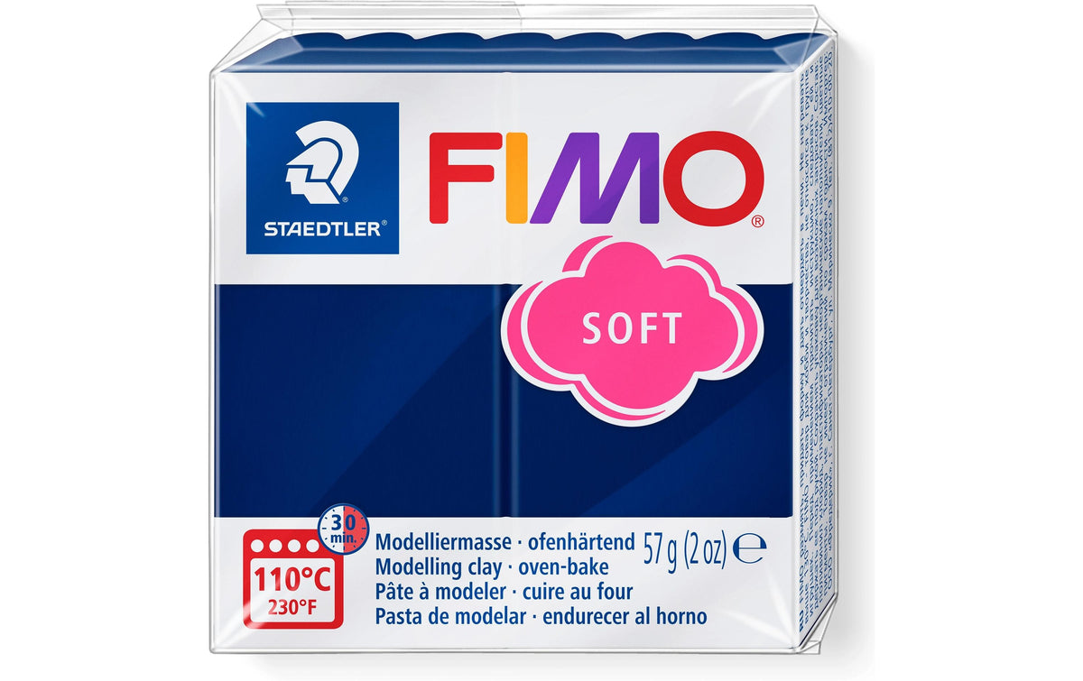Fimo, Modelliermasse Soft Windsorblau