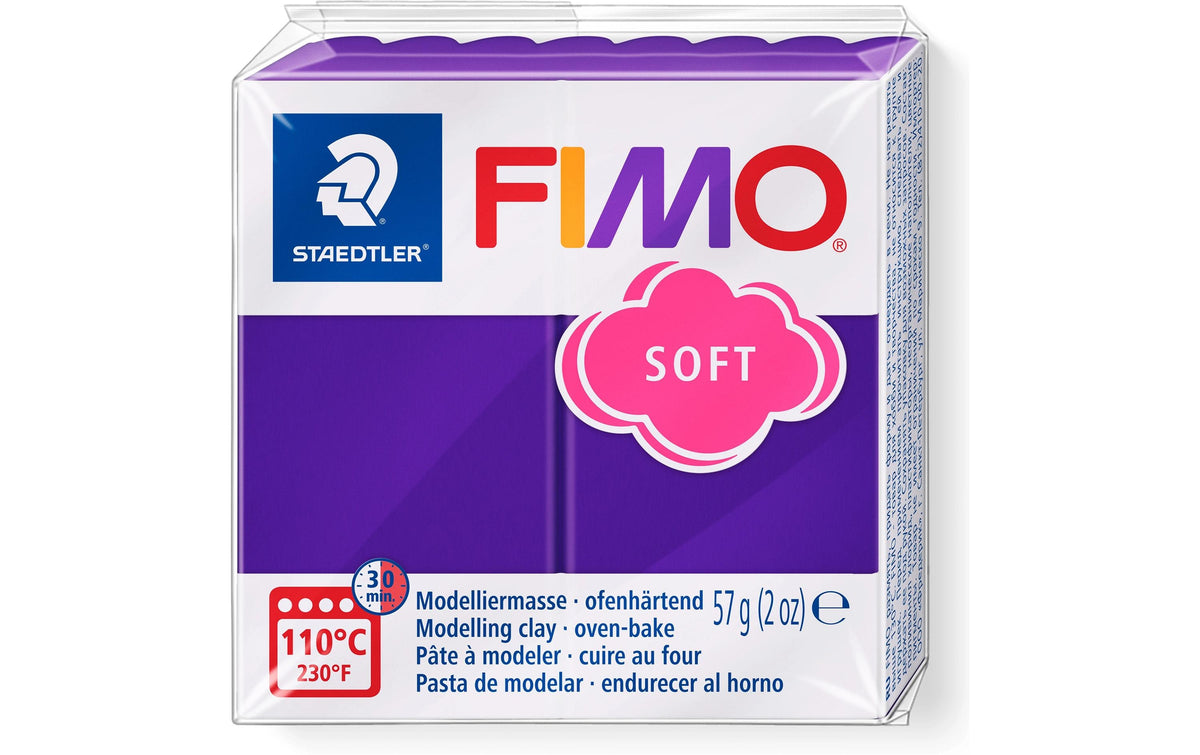 Fimo, Modelliermasse Soft Pflaume