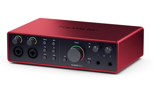Focusrite | Scarlett 16i16 4th Gen | 16 In/16 Out USB-Audiointerface