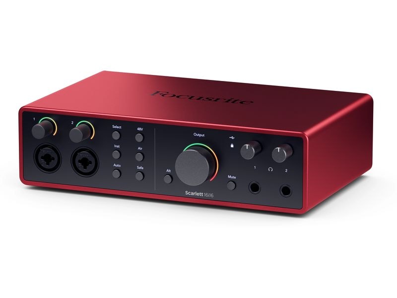 Focusrite | Scarlett 16i16 4th Gen | 16 In/16 Out USB-Audiointerface