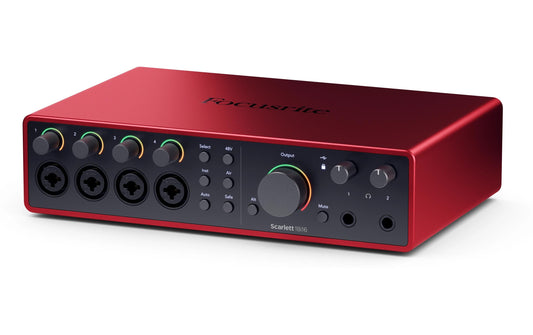 Focusrite | Scarlett 18i16 4th Gen | 18 In/16 Out USB-Audiointerface