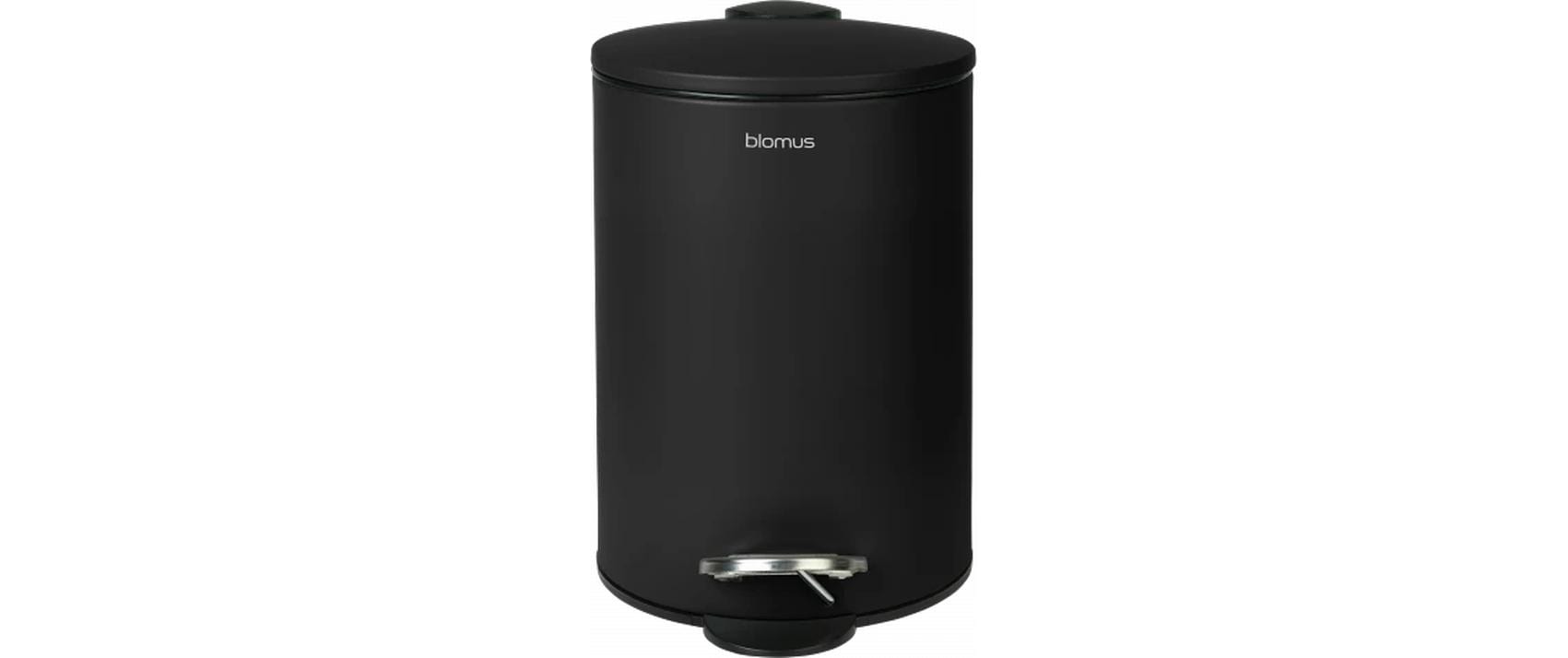 Blomus, Treteimer Tubo 3 l, Schwarz