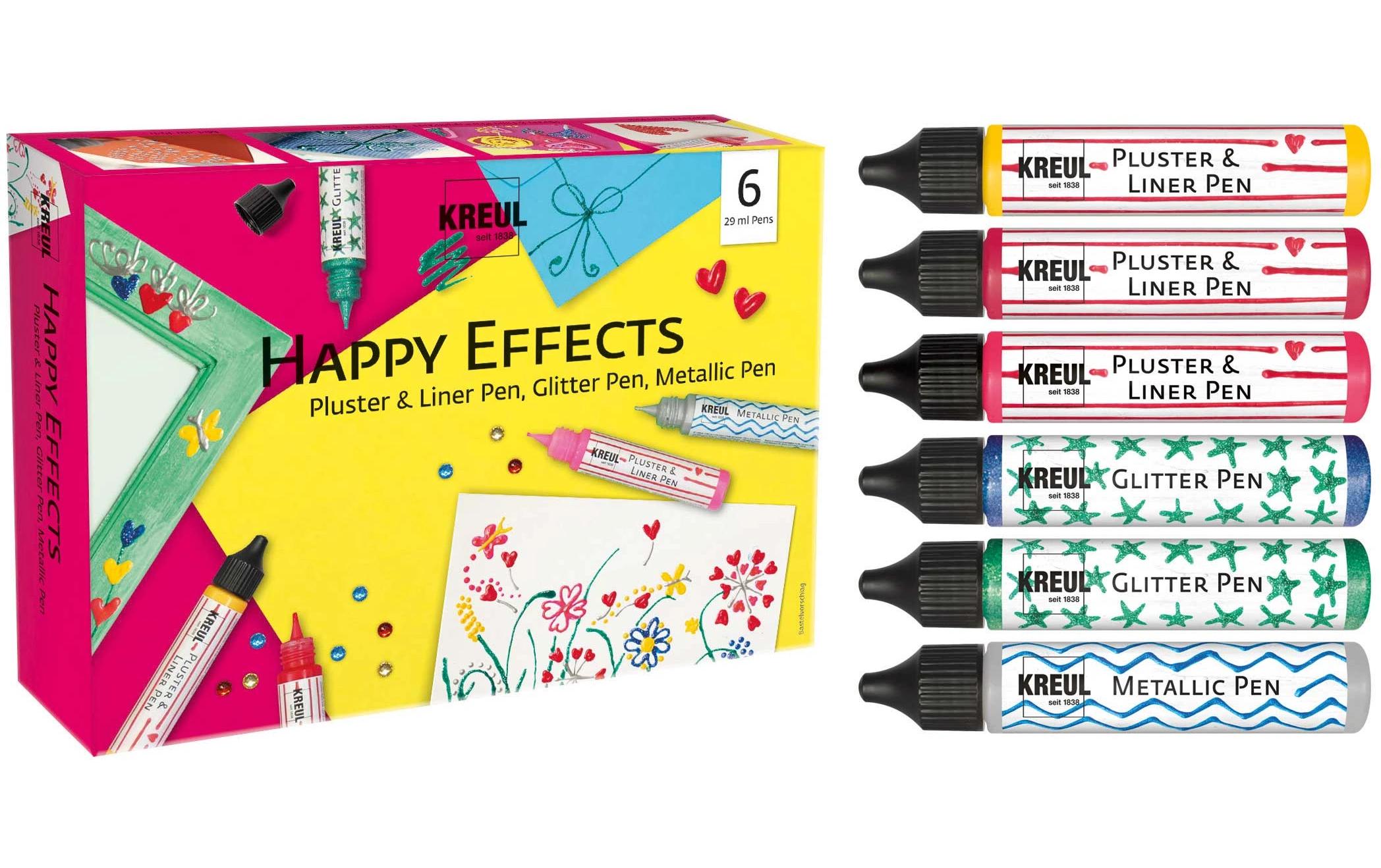 Kreul Pen Liner Set Happy Effects
