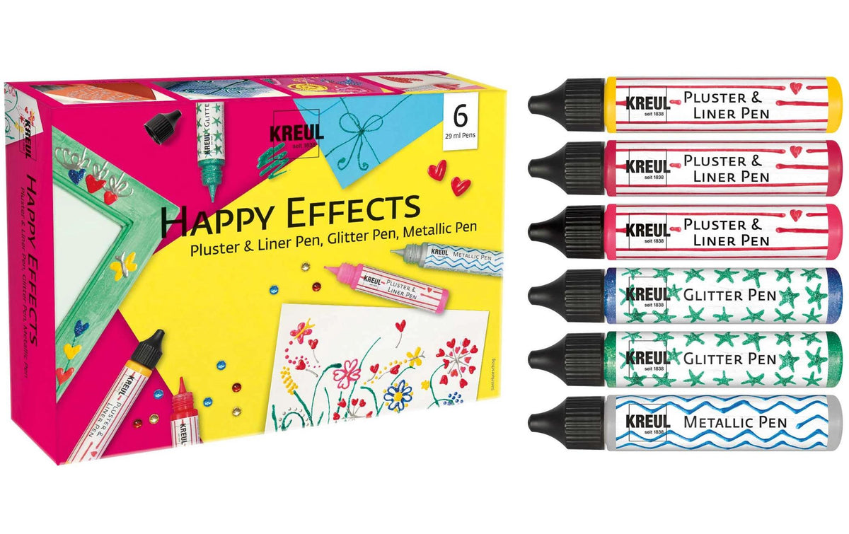 Kreul Pen Liner Set Happy Effects