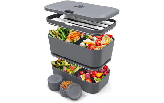 Umami, Lunchbox Nestable L Carbon Gray