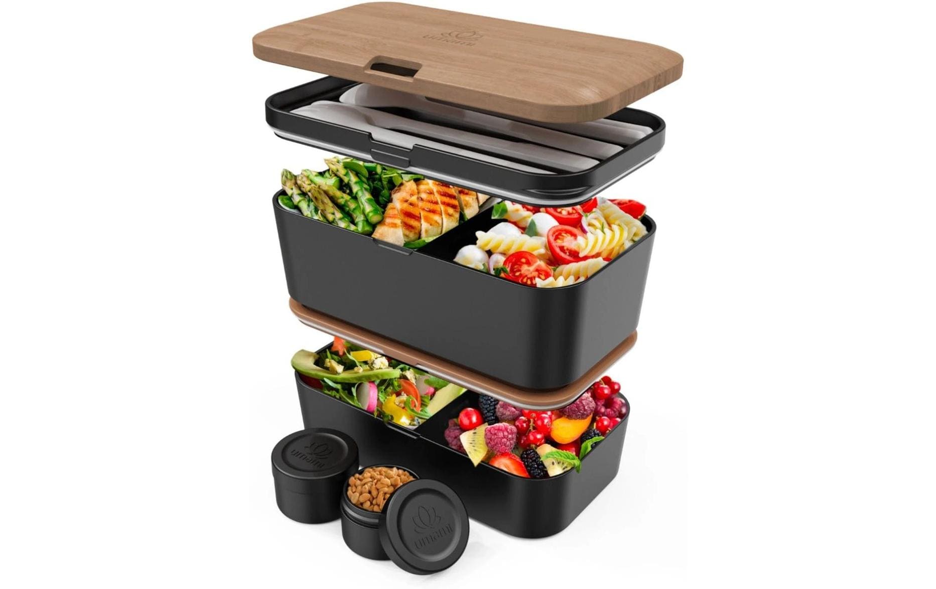 Umami, Lunchbox Nestable L Cherry Black