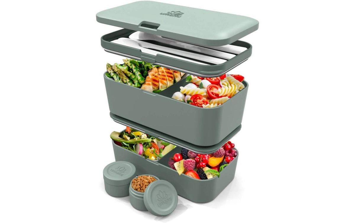 Umami, Lunchbox Nestable L Slate Green