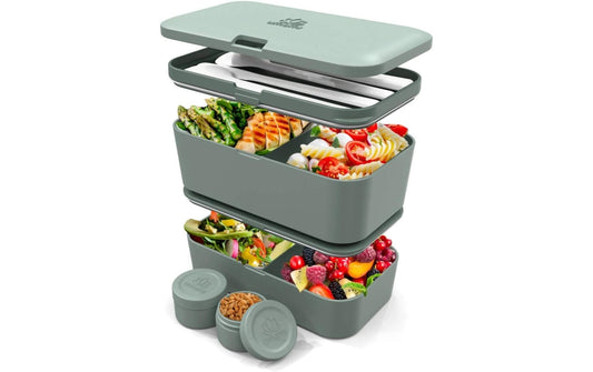 Umami, Lunchbox Nestable L Slate Green