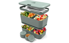 Umami, Lunchbox Nestable L Slate Green