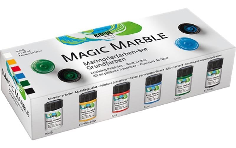 Kreul, Marmorierfarbe Set Grundfarben 20 ml