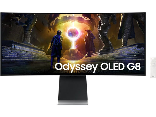 Samsung | LS34DG850SUXEN, 34, OLED GlareFree | 21:9, UWQHD 3440x1440, 175Hz, 110PPI