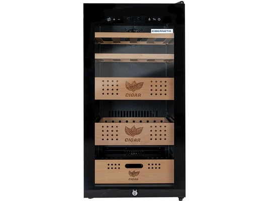 Kibernetik | HU85 Zigarrenschrank | 3 Schub, 65W, 230V, 83l