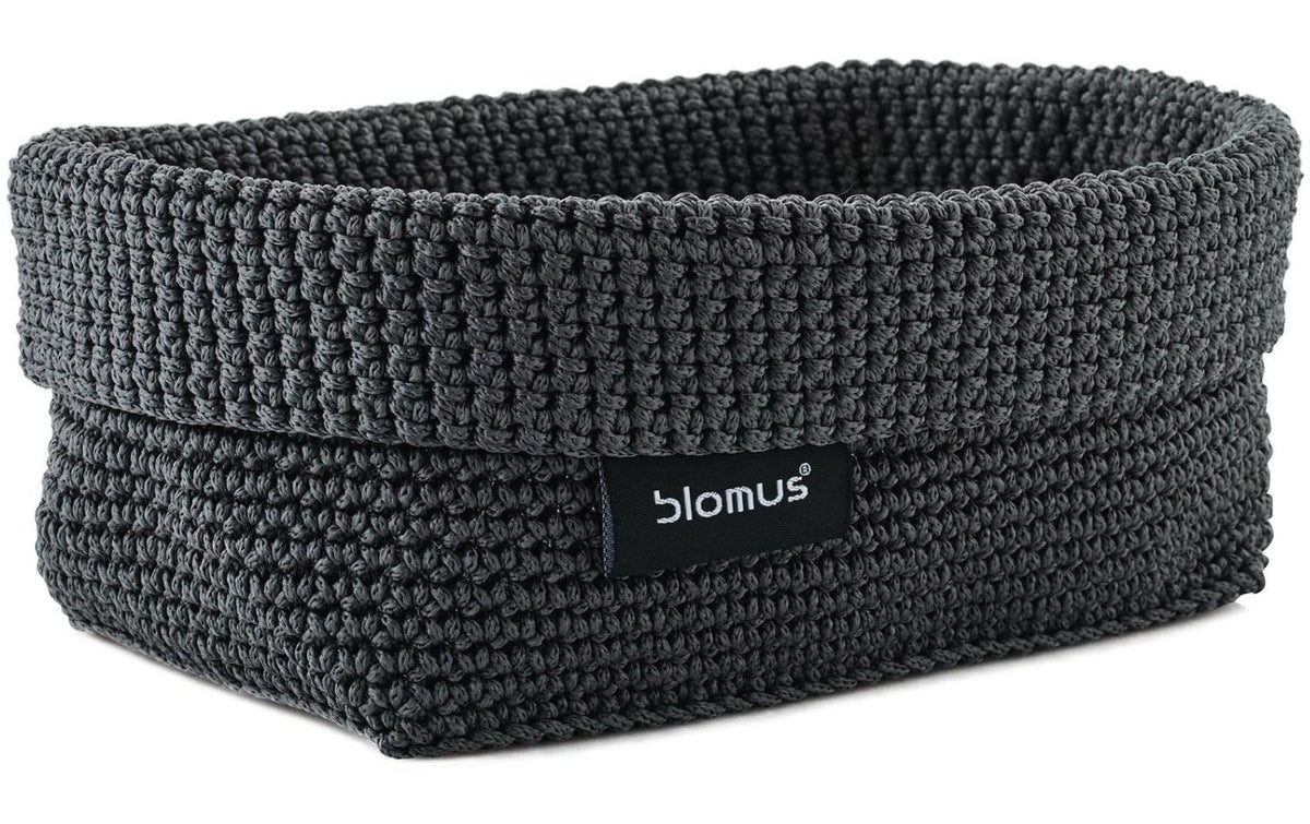 Blomus, Aufbewahrungskorb Tela L Anthrazit